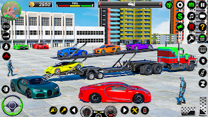 Car Transport: Truck Game 2023 Screenshot 1