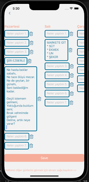 MyPlanner Screenshot 0