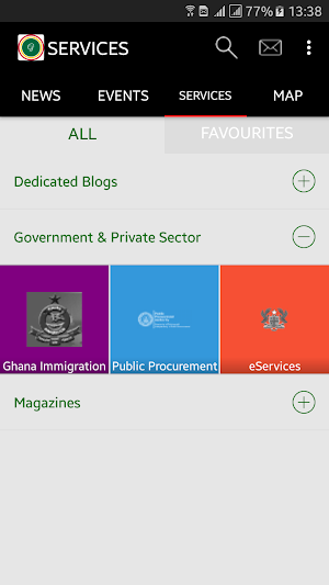 Ghana Online News, Events and  Screenshot 1