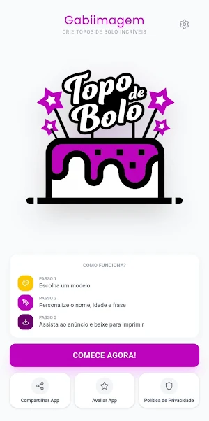 Cake Topper - Gabiimagem Screenshot 0