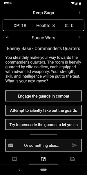 Deep Saga: AI Text RPG Screenshot 1