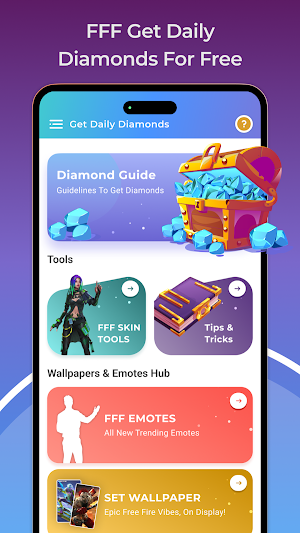 Daily Diamond - Skin Tools Screenshot 0