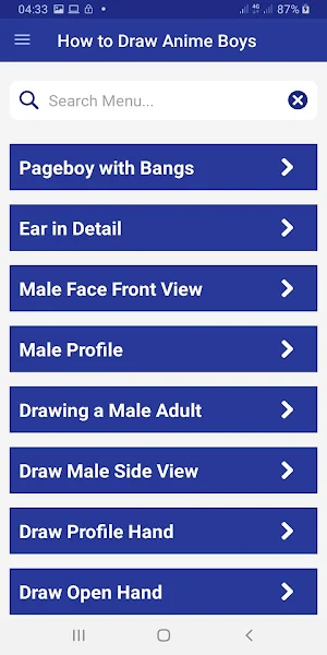 How to Draw Anime Boy Tutorial Screenshot 0