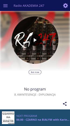 Radio AKADEMIA 247 Screenshot 0