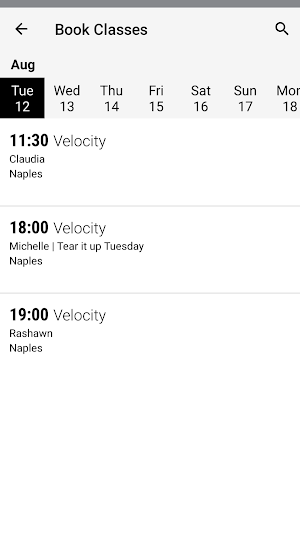 Velocity Naples Screenshot 3