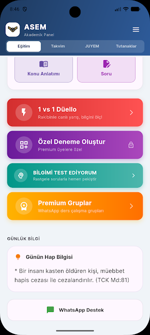 ASEM Sınava Hazırlık Screenshot 1