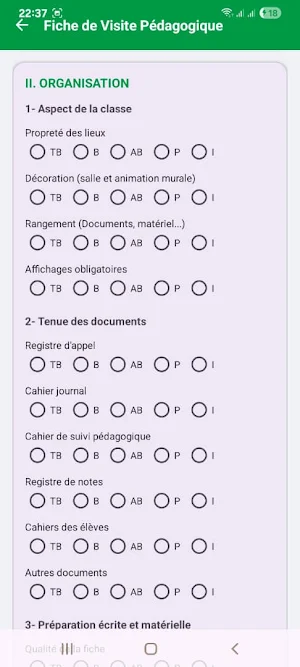 Visite Pédagogique Screenshot 1