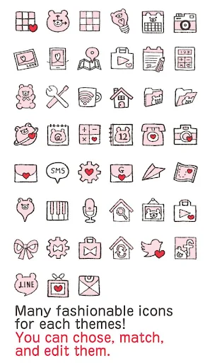 Cute wallpaper-Pink Teddy Bear Screenshot 3