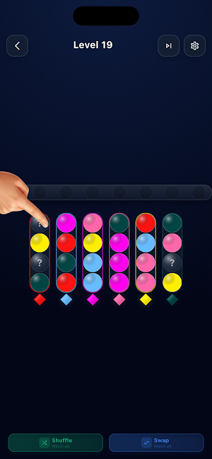 Glo Sort Puzzle Screenshot 1
