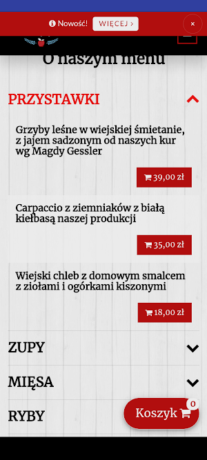 Gospoda Pod rumianym jabłkiem Screenshot 2