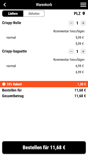 TOPFOOD Screenshot 1