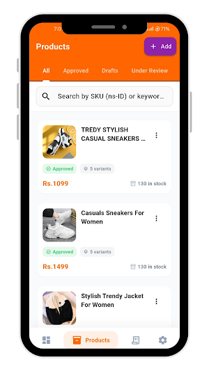 Neshop Supplier: Seller Portal Screenshot 2