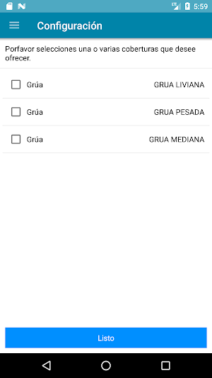 Asiste Proveedores Screenshot 1