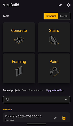 VisuBuild - Construction Calc Screenshot 0