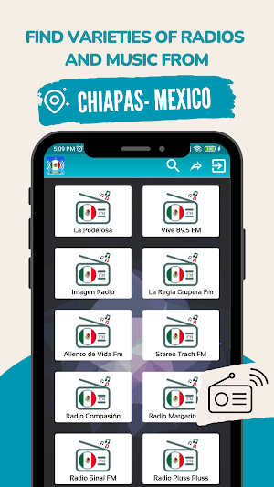 Radio Fm Chiapas: Music -Live Screenshot 1