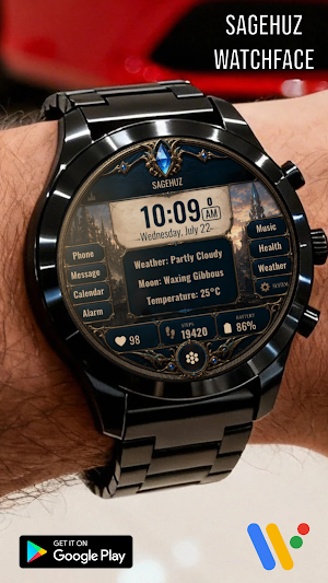 A129 ATB RPG Watchface Screenshot 2