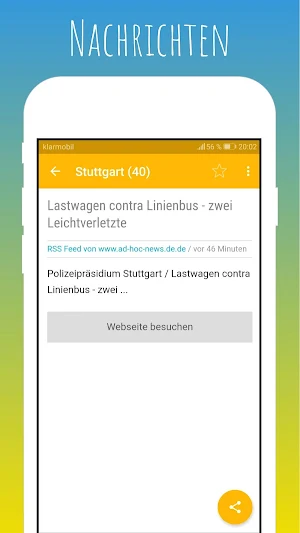Stuttgart Neuigkeiten Screenshot 2
