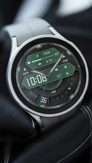 Green Shading ZKin Watch Screenshot 1