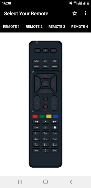 Airtel Remote Control Screenshot 1
