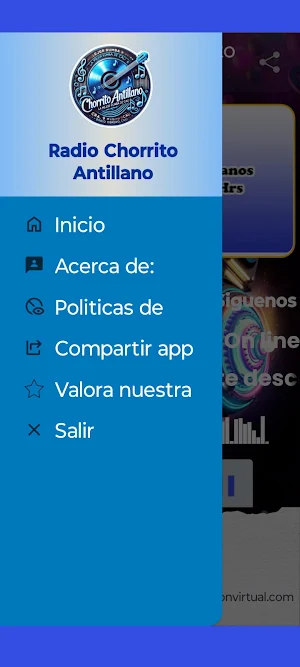 Radio Chorrito Antillano Screenshot 2