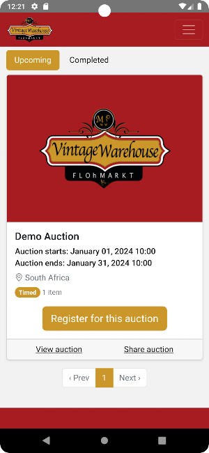 Vintage Warehouse Screenshot 0