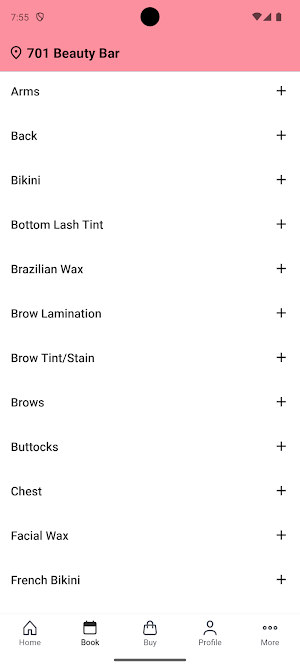 701 Beauty Bar Screenshot 1