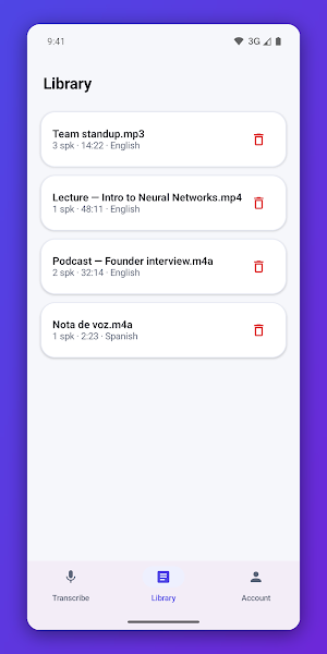 STT.ai: AI Transcription Screenshot 3