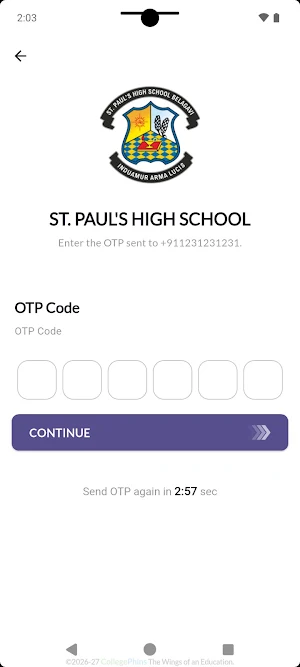 ST PAUL INSTITUTIONS STUDENT Screenshot 1