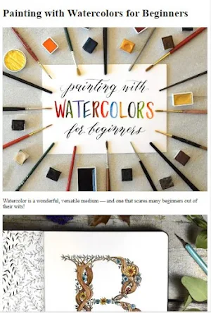How to Paint with Watercolors Screenshot 0