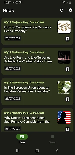 CannAppbis -  Cannabis Screenshot 1