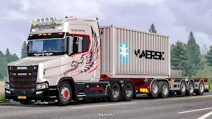 Mod Truk Trailer Kontainer Screenshot 2