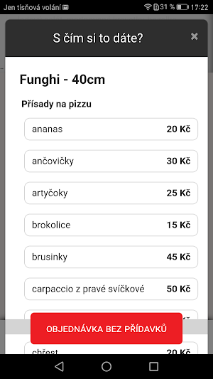 Pizza Agnese České Budějovice Screenshot 3