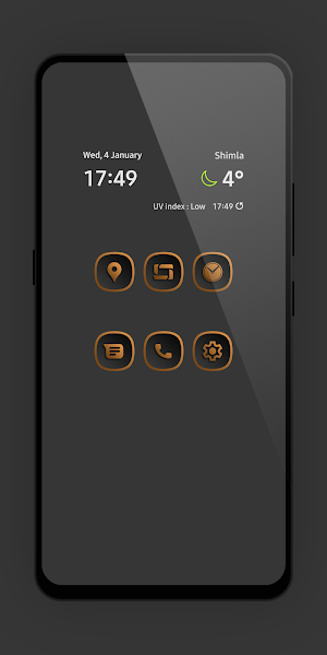 Shadow Gray Brown Icon Pack Screenshot 0
