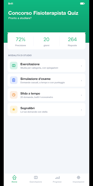 Concorso Fisioterapista Quiz Screenshot 0