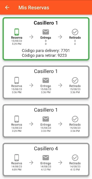 Portero Seguro Lockers Screenshot 3