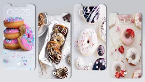 Donut : Kawaii Food Wallpaper Screenshot 1