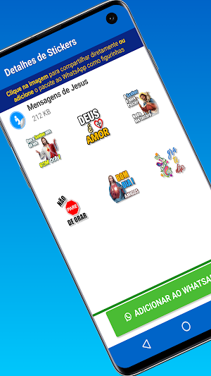 Figurinhas e Status de Jesus Screenshot 1