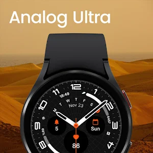 Analog Ultra Watch Face Screenshot 0
