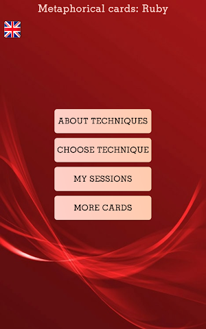 Metaphoric cards: Ruby. Relationship techniques Screenshot 0