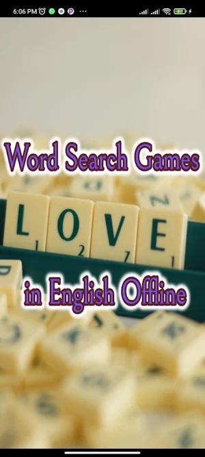 Word Search Games in English Screenshot 0