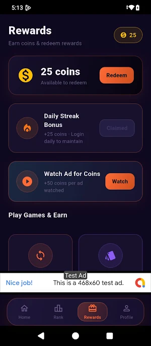 Earn Addaa: Watch & Earn Screenshot 3