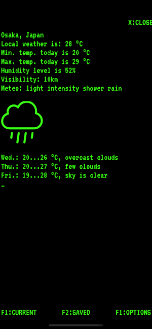 WeatherOS Screenshot 3