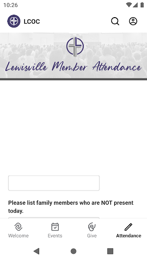 Lewisville CofC Screenshot 2