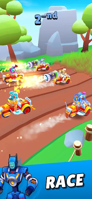 Сhamps Race: 3D Arcade Game Screenshot 0