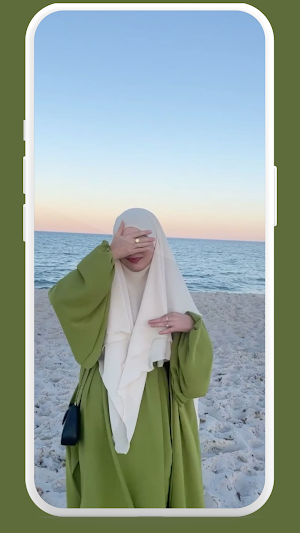 خلفيات بنات محجبات كيوت 2025 Screenshot 0