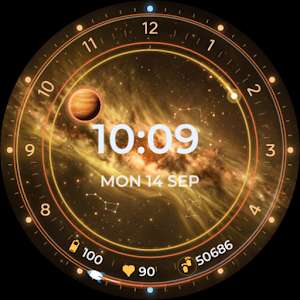 Cosmic Orbit – Watch Face Screenshot 1