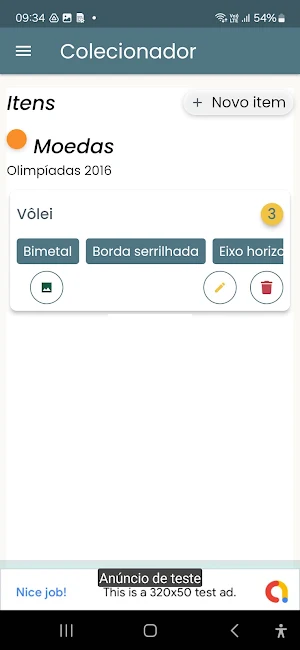 Colecionador Screenshot 1