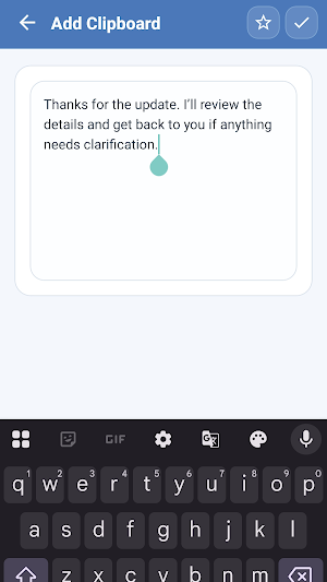 Clipboard History Manager Screenshot 2