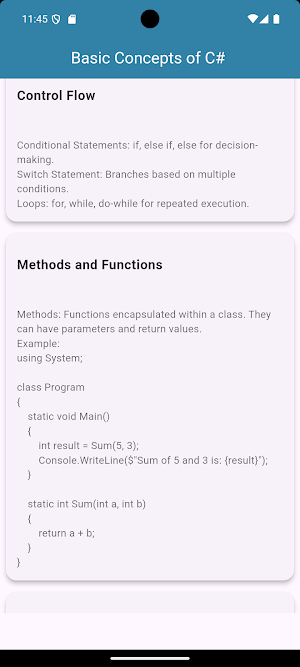Learn C# Screenshot 3