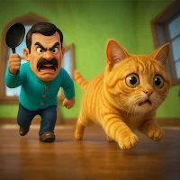 Uncle vs Bad Cat Simulator 3D